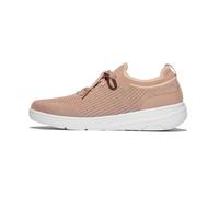 Fitflop Tenis de Punto Super-Q sin Cordones para Mujer, Beige, 36 EU