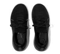 Fitflop Tenis de Punto Super-Q sin Cordones para Mujer, Black, 38 EU