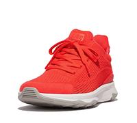 Fitflop Tenis Deportivos de Punto Vitamin Ffx para Mujer, Naranja neón, 37 EU