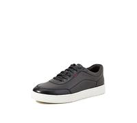 Fitflop Tenis Rally X de Piel para Hombre, Black, 45 EU