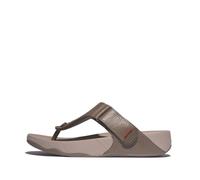 Fitflop Trakk II, Sandalia Hombre, Nogal, 44.5 EU Ancho