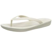 Fitflop Unisex Kid's Iqushion Flip Flop Pearlised, Silver, 33 EU