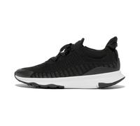Fitflop Vitamin Ffx Knit Sports Sneakers, Zapatillas Mujer, Negro/Gris, 39 EU