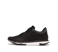 Fitflop Vitamin Ffx-Zapatillas Deportivas para Hombre, Zapato, Negro/Crema, 42 EU