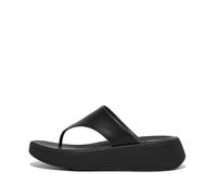 FitFlop Women's F-Mode Flatform Wedge Sandal, Todo negro., 40 EU