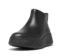 Fitflop Women's F-Mode Leather Ankle Boot, Todo negro., 38 EU
