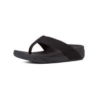 FitFlop Women's Surfa Flip-Flop, Black, 7 M US
