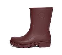 Fitflop Wonderwelly Short, Botas de Lluvia Mujer, Rojo (Oxblood Red), 41 EU