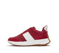 Fitflop - Zapatillas de Baloncesto para Mujer, Estilo F-Mode Flow Fabric/Suede, 36 EU, Baya quemada, 36 EU
