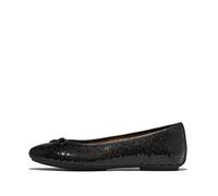 Fitflop Zapatos Planos de Ballet con Lentejuelas Delicato para Mujer, Black, 6.5 UK Narrow