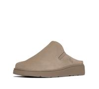 Fitflop Zuecos de Gamuza elástica Gen-FF para Mujer, marrón, 36 EU