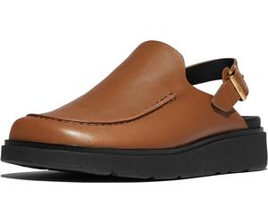 FitFlop Zuecos de señora Gen-FF Mules de cuero con correa trasera IY8 EUR 38