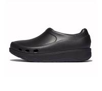 Fitflop Zuecos Profesionales de Alto Rendimiento para Mujer, Todo Negro., 38 EU