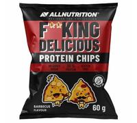 Fitking Deliciosas Chips de Proteína, Barbacoa - 60g