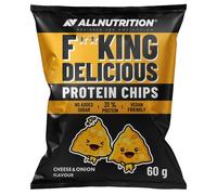 Fitking Deliciosas Chips de Proteína, Queso y Cebolla - 60g