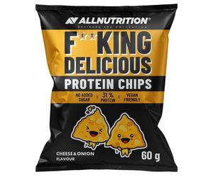 Fitking Deliciosas Chips de Proteína, Queso y Cebolla - 60g