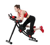 Fitlaya Fitness Máquina Abdominal, Equipo de Entrenamiento Abdominal para Gimnasio en casa, Entrenador de Abdominales Ajustable en Altura, Equipo de Fitness Plegable.