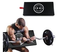 Fitlaya Fitness Predicador Curl Pad Barbell & Mancuerna Soporte de bíceps Curl Aislador Equipo de Gimnasio en Casa para Culturismo de brazos