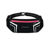 Fitletic Cinturón Deportivo Moderno para Correr para Hombres y Mujeres, Bolsa Resistente al Agua, se Adapta a Todos los teléfonos Inteligentes, diseño Ligero, de Perfil bajo, Recubierto de Licra con