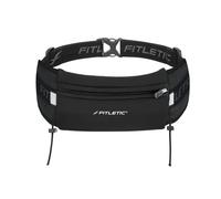 Fitletic Ultimate I Cinturón Running, Hombre, Negro, Talla Única