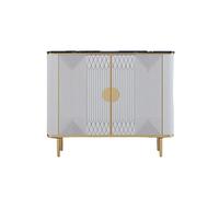 Fitlin Armario Organizador de Zapatos de Gran Capacidad - Aparador divisorio Simple for la Entrada - Armario de Almacenamiento for el hogar - Armario for Zapatos(Blanc,100x30x90CM)