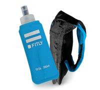FITLY Botella de agua de mano para correr, frasco blando de 12 oz, botella de agua de mano para corredores, senderismo, esquí y actividades al aire libre