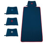 FITLY Toalla de Triple Uso | Toalla de baño de Felpa ecológica para Personas activas | Toalla, Funda de Asiento Impermeable y Almohada de Viaje en 1 | Toallas para el Gimnasio