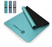 FITMIND Esterilla Yoga Antideslizante, Extra Wide & Long, Non-Slip Natural Rubber Base & PU Top, Anti-Tear, Ideal for Yoga, Pilates, and Fitness,1830×680×4.5mm