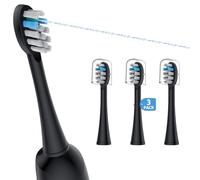 FitMount Paquete de 3 cabezales de repuesto para cepillo de dientes compatibles con WaterPik Sonic Fusion 2.0, cabezal de cepillo de hilo dental FitMount apto para Water-Pic SF-01W SF-02W y 2.0 SF-03