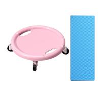 Fitness Ab Roller: rueda central giratoria, agarre cómodo, equipo de ejercicio resistente, base antideslizante | Perfecto para entrenamiento de abdominales, fortalecimiento del núcleo, gimnasio en cas