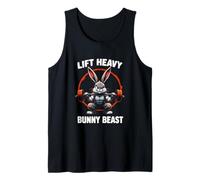 Fitness Bunny Gym Titans LEVANTA CONEJITOS PESADOS Y BESTIAS Camiseta sin Mangas