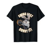 Fitness Bunny Power Lifters - Conejo divertido para entrenamiento de fuerza Camiseta