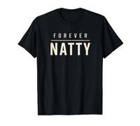 Fitness de Culturismo Natural Forever Natty Camiseta gráfica económica, Hombre, Negro, XL