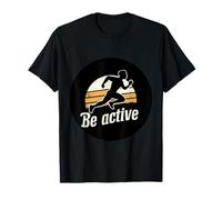 Fitness Decir con el atleta Sea activo Camiseta