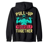 Fitness Fanatics Pull-Up Yourself Together Gimnasio De Sudadera con Capucha