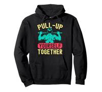 Fitness Fanatics Pull-Up Yourself Together Gimnasio De Sudadera con Capucha