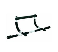 Fitness FFITNESS Door Gym Steel, Unisex Adulto, Negro-Silver, Talla única