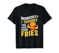 Fitness Fittin' Pizza En Mi Boca Divertido Amante De La Comida Camiseta