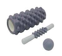 Fitness Foam Back Lumbar Support, masajeador de liberación, rejilla calmante, rueda de estabilidad | Body Relaxation Gear for Strength Training Relaxing Workout