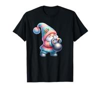 Fitness Gnome With Kettlebell For Women And Men Funny Gym Camiseta