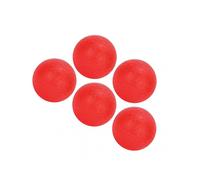 Fitness Hand Finger Strength Training Balls - 5pcs Silicone Finger Exercise and Massage, Red 25 Hardness