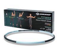 Fitness-Hoop, 100cm Durchmesser, Skyblue-Anthrazit