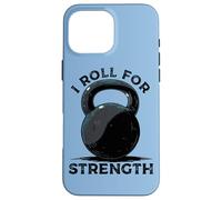Fitness I Roll For Strength Kettlebell RPG Juego de rol Carcasa para iPhone 16 Pro MAX