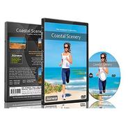 Fitness Journeys - Coastal Scenery ,for indoor walking, treadmill and cycling workouts