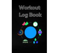 Fitness Log Book: 12 Weeks of tracking Muscle, Weight Loss, or Reps During Your Gym Trips | 6 x 9 | Softcover | For Men