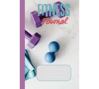 Fitness Log book Women: Blank Journal & Planner - Track Exercise, Goals, Compact Gym Notebook for Women Strength,crossfit, and Wellness