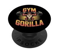 Fitness Lover Memes - Funny Muscle Meme Funny Gym Gorilla PopSockets PopGrip Adhesivo