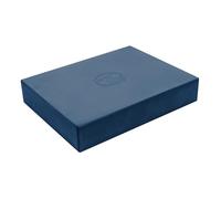 Fitness Mad Pilates Block, Eco Friendly EVA Sitting Block for Pilates & Home Workouts, Support for Various Postures, Blue, 35cm x 25cm x 60mm