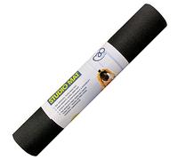 Fitness-Mad Yoga-Mad Warrior II Mat 4mm Esterilla, Adultos Unisex, Black (Negro), Talla Única