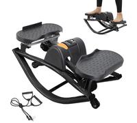 Fitness Maison - Machine Stepper Latéral | Appareil De Fitness Oscillant Compact Pour Maison, Bureau Ou Salle De Sport Entraînement Bas Du Corps Hommes Femmes, Cardio & Réhabilitation